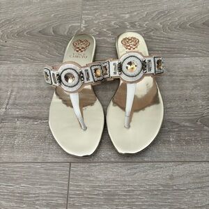 Vince Camuto White Madith Sandals US 7